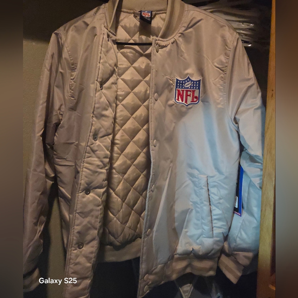 NFL Gray Bomber Jacket